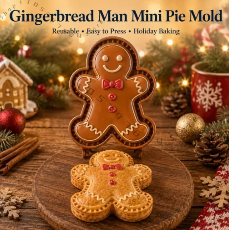 Collection de Moules à Mini-Tartes de Noël, Moules à Mini-Tartes Réutilisables pour les Fêtes, Formes de Père Noël, Bonhomme