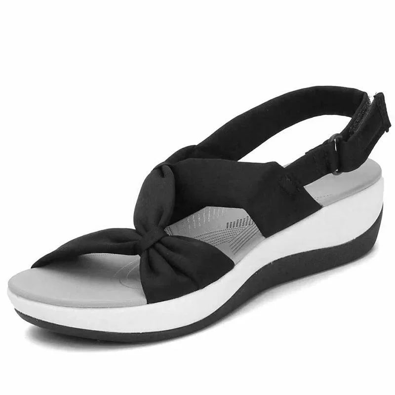 Sandales Orthopédiques Pour Femmes — Noir, photo 9